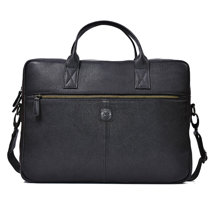 Leather Design Laptopbag cognac