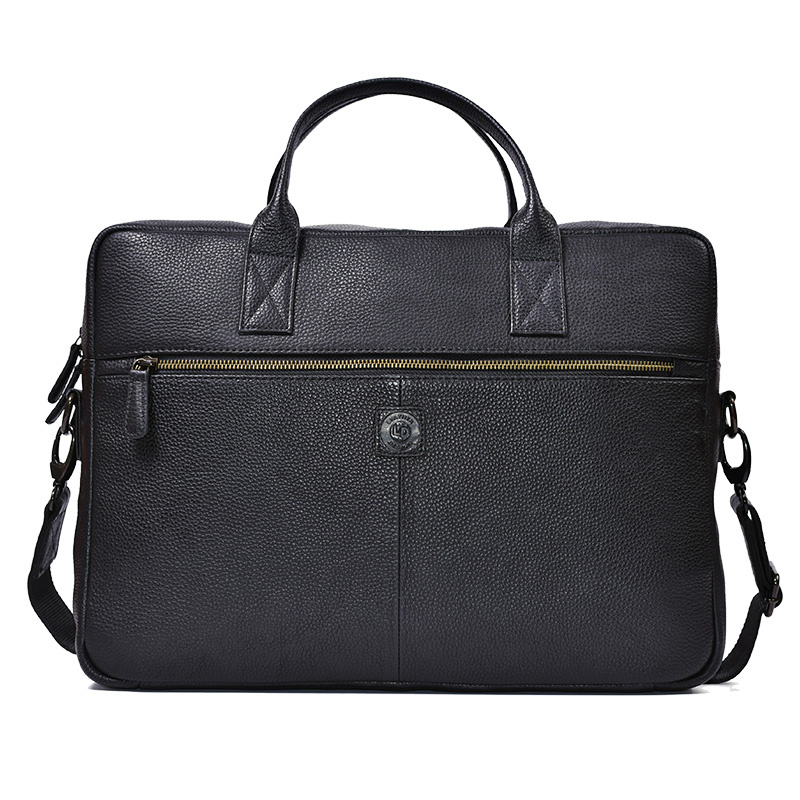 Leather Design Laptopbag cognac