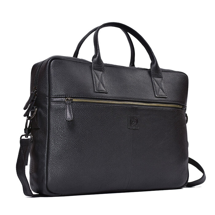 Leather Design Laptopbag cognac