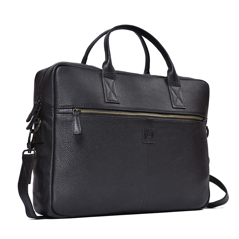 Leather Design Laptopbag cognac
