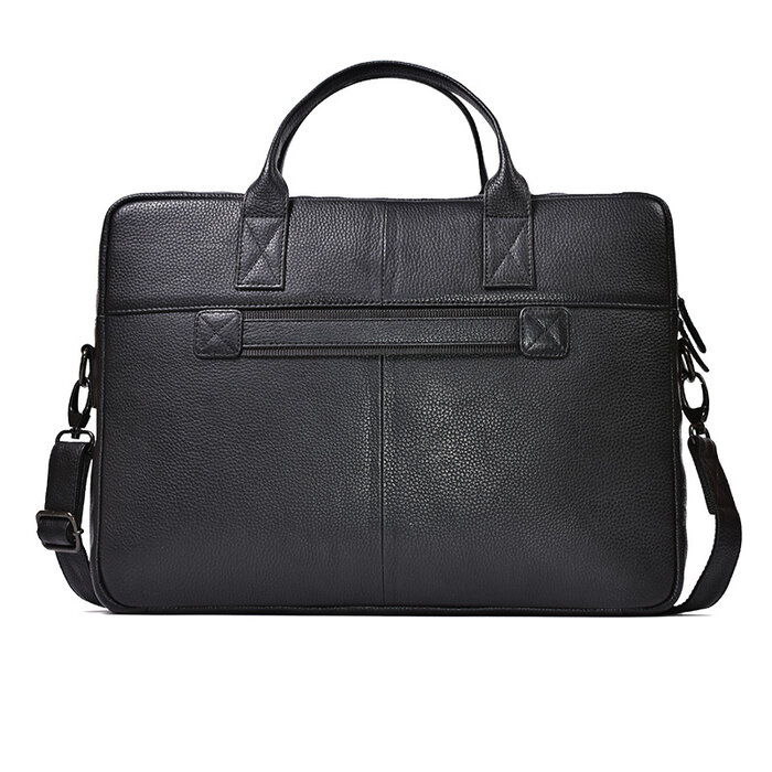 Leather Design Laptopbag cognac