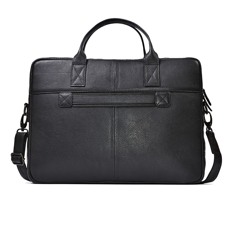 Leather Design Laptopbag cognac