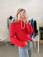 RED ROSIE KNIT one size