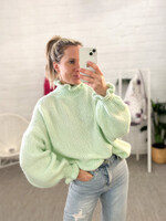 FAVO MINT KNIT one size - sale