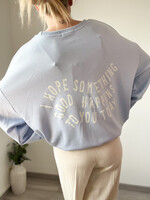 FOR YOU SWEATER BABYBLUE one size