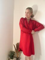 RED JANIE DRESS