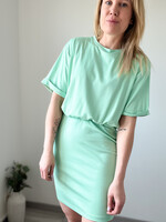 MINT JADA TEE DRESS SHORT