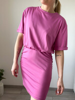 PINK JADA TEE DRESS ONE SIZE