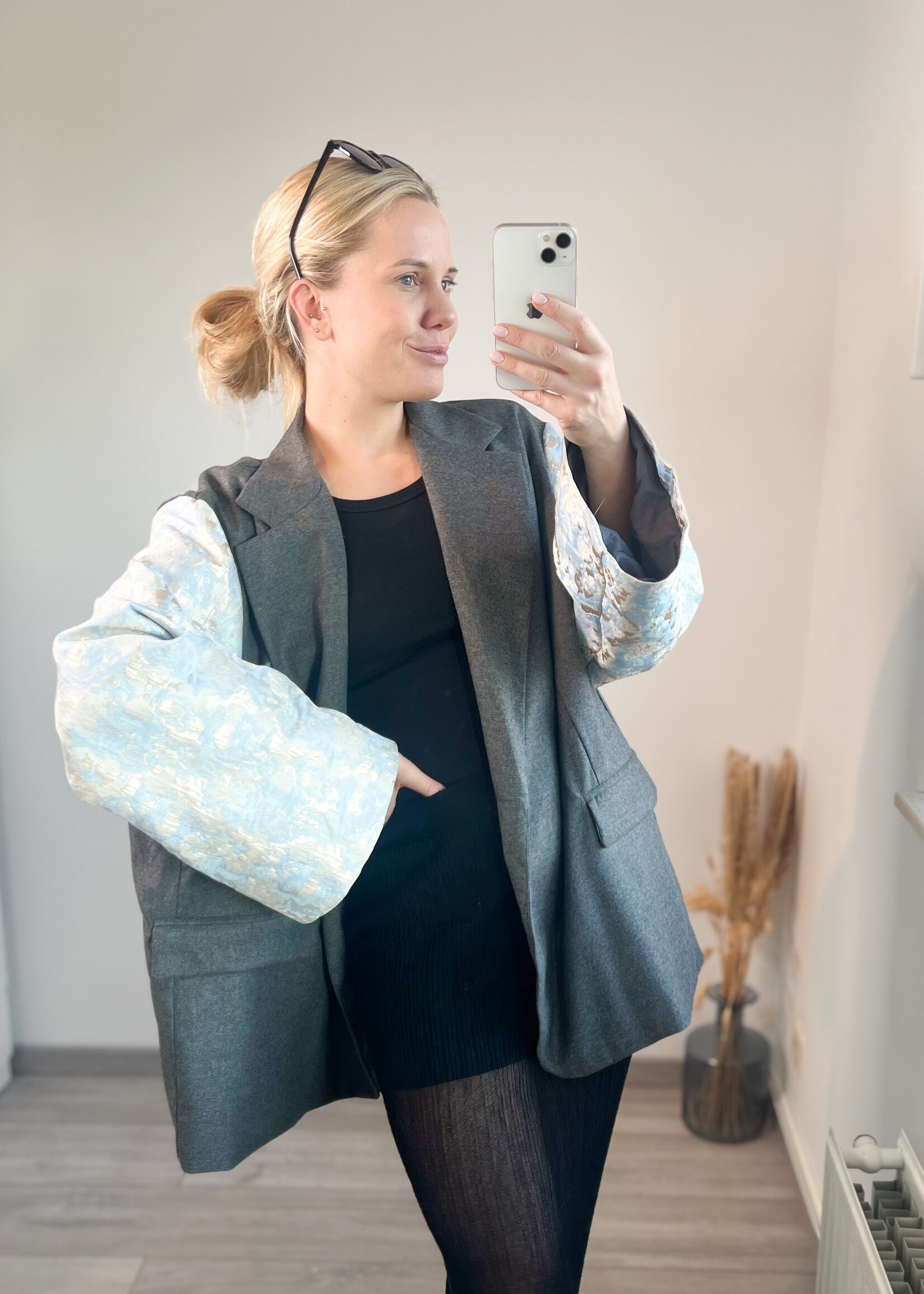 ANNABELLE BLAZER one size greyblue