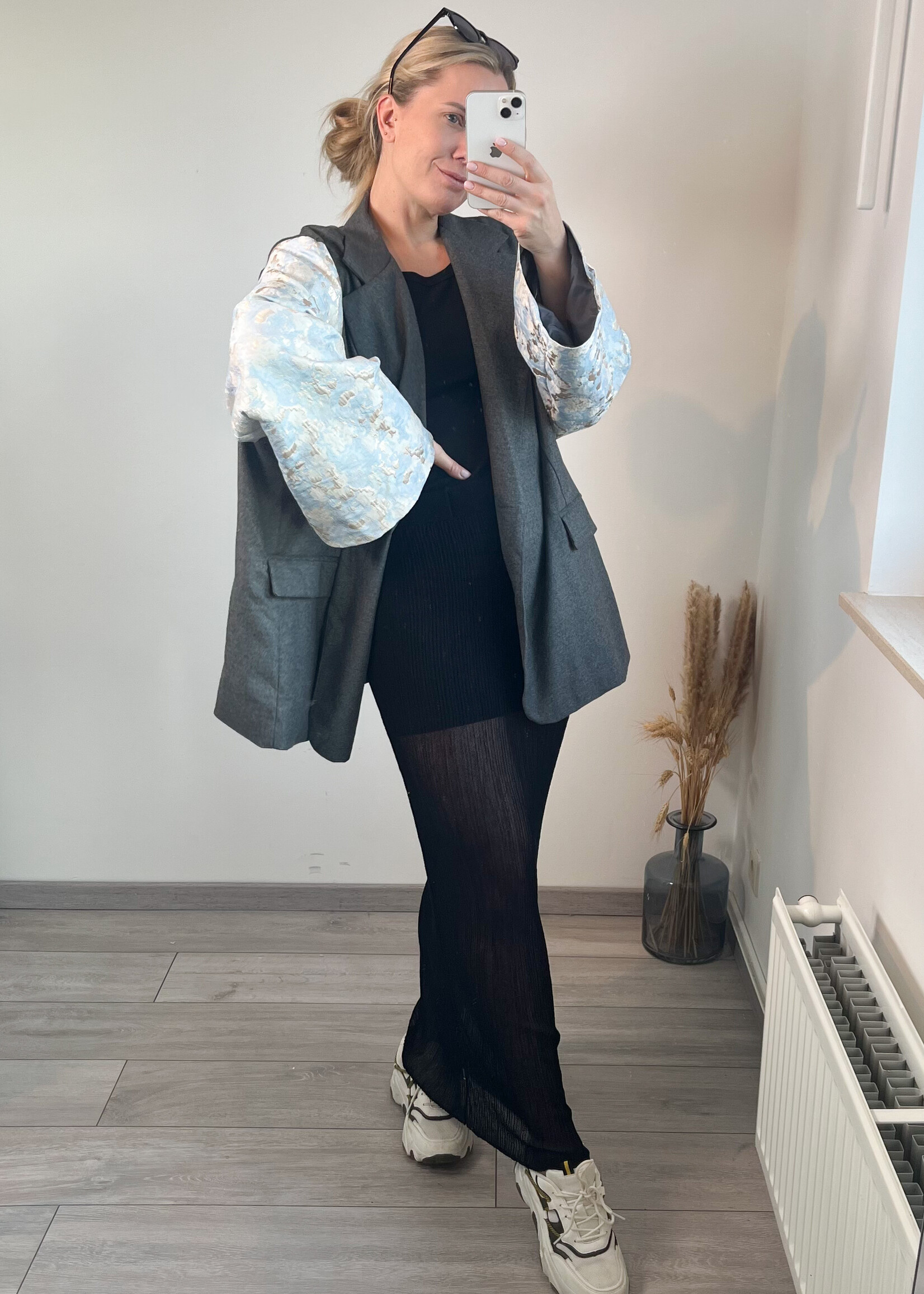 ANNABELLE BLAZER one size greyblue