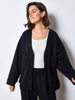 JANIE BLACK CARDIGAN