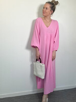 PINK TETRA LONG DRESS one size