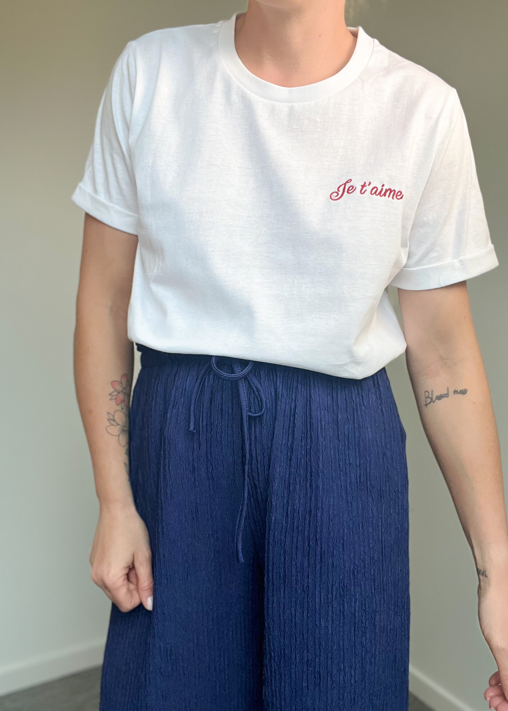 AIME WHITE TEE