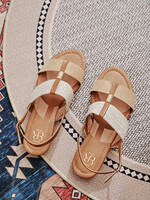 BILLIE SANDALS  COGNAC