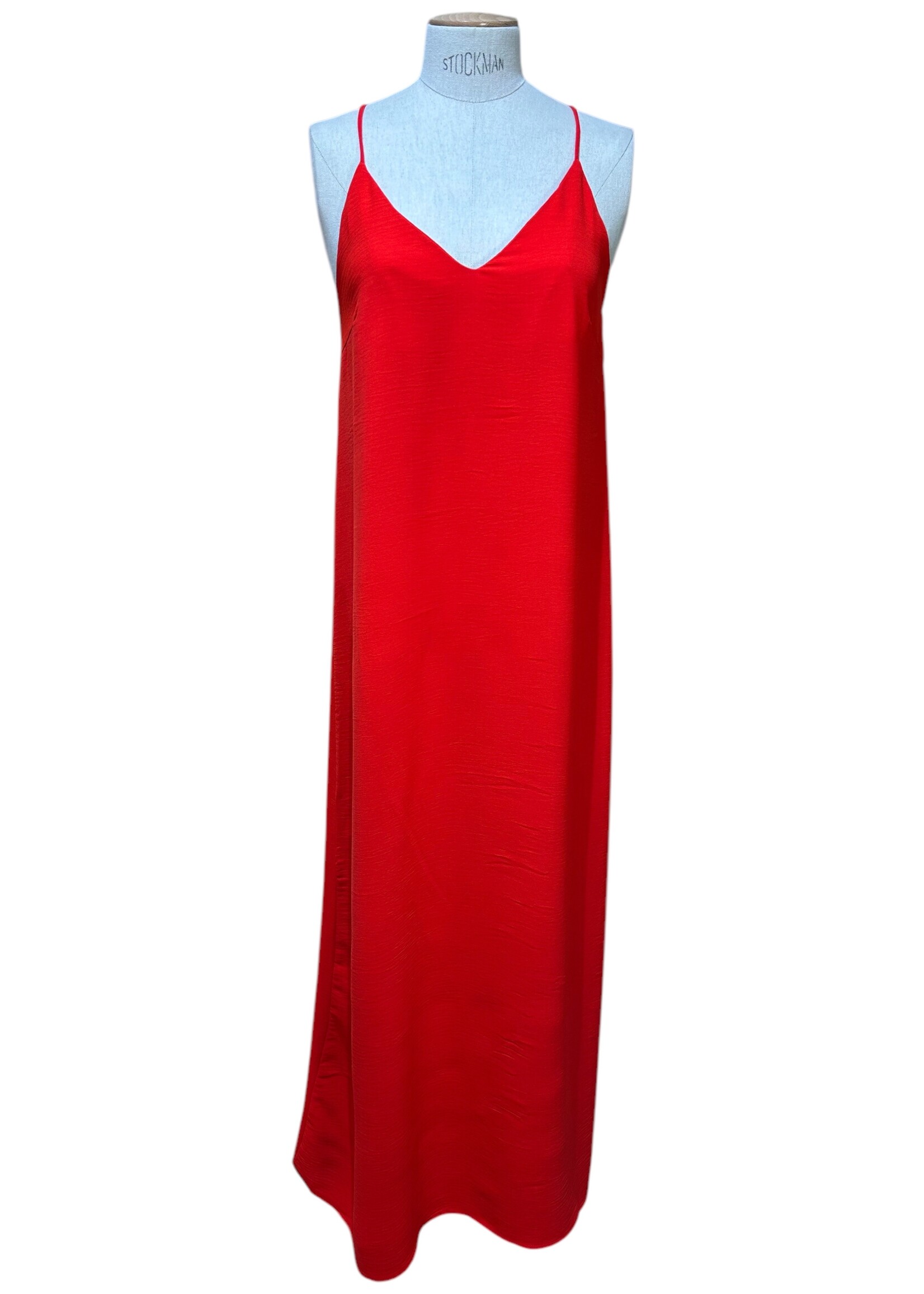 RED LUNA DRESS