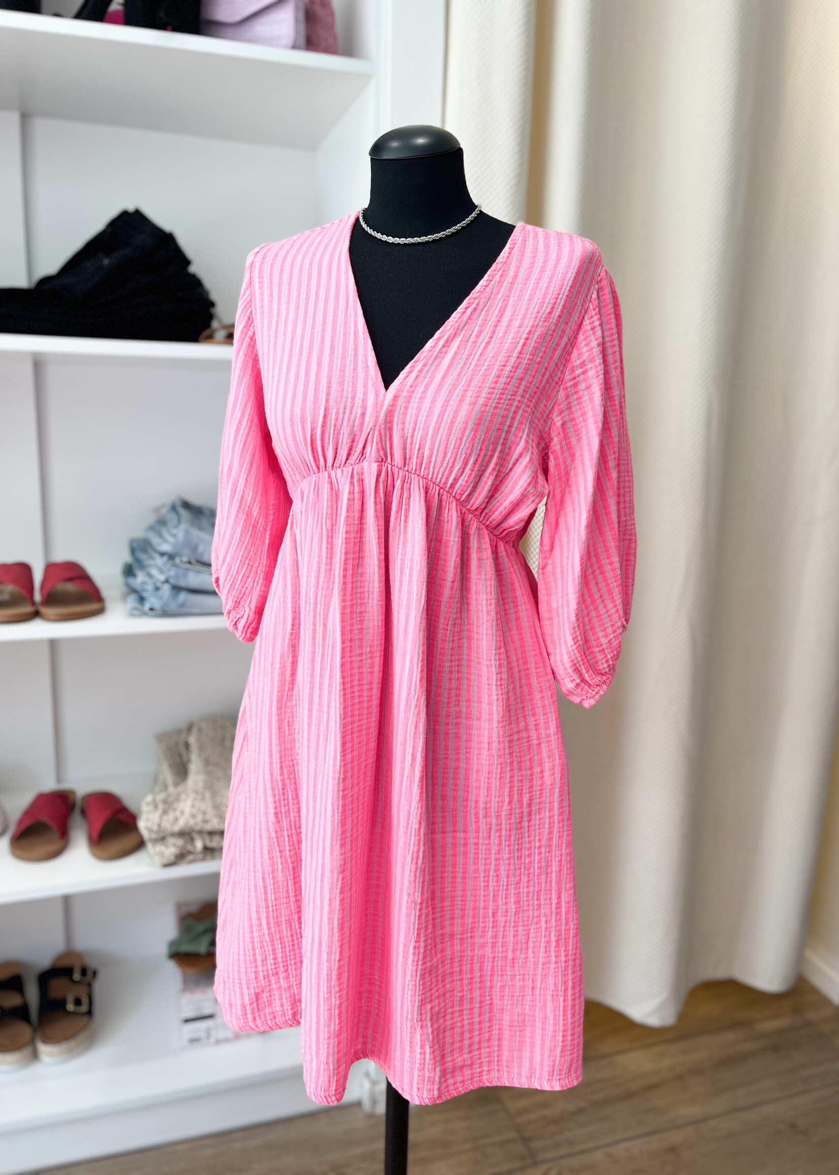 MULTICOLOR SHORT DRESS one size