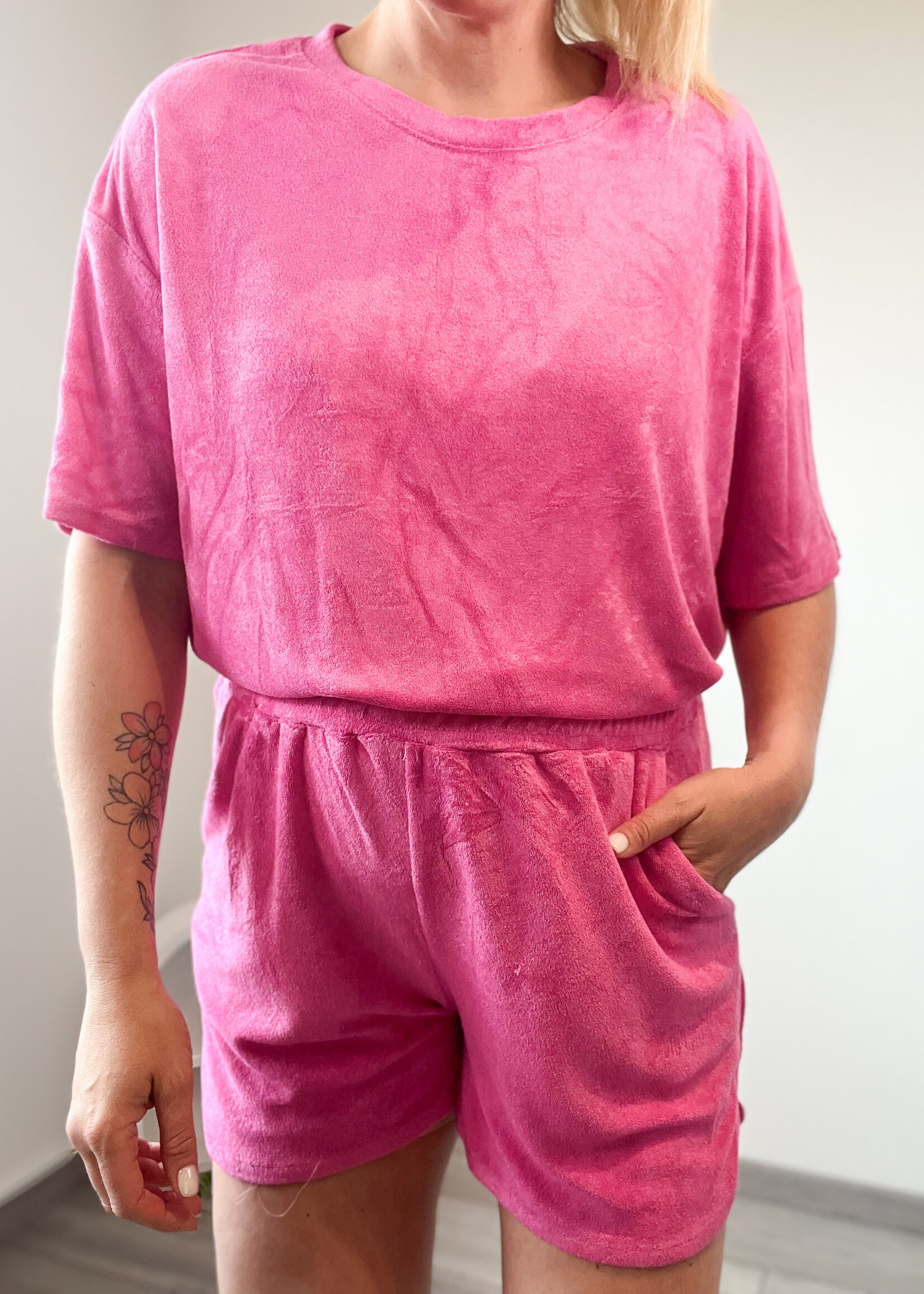 PINK SPONGE SHORT