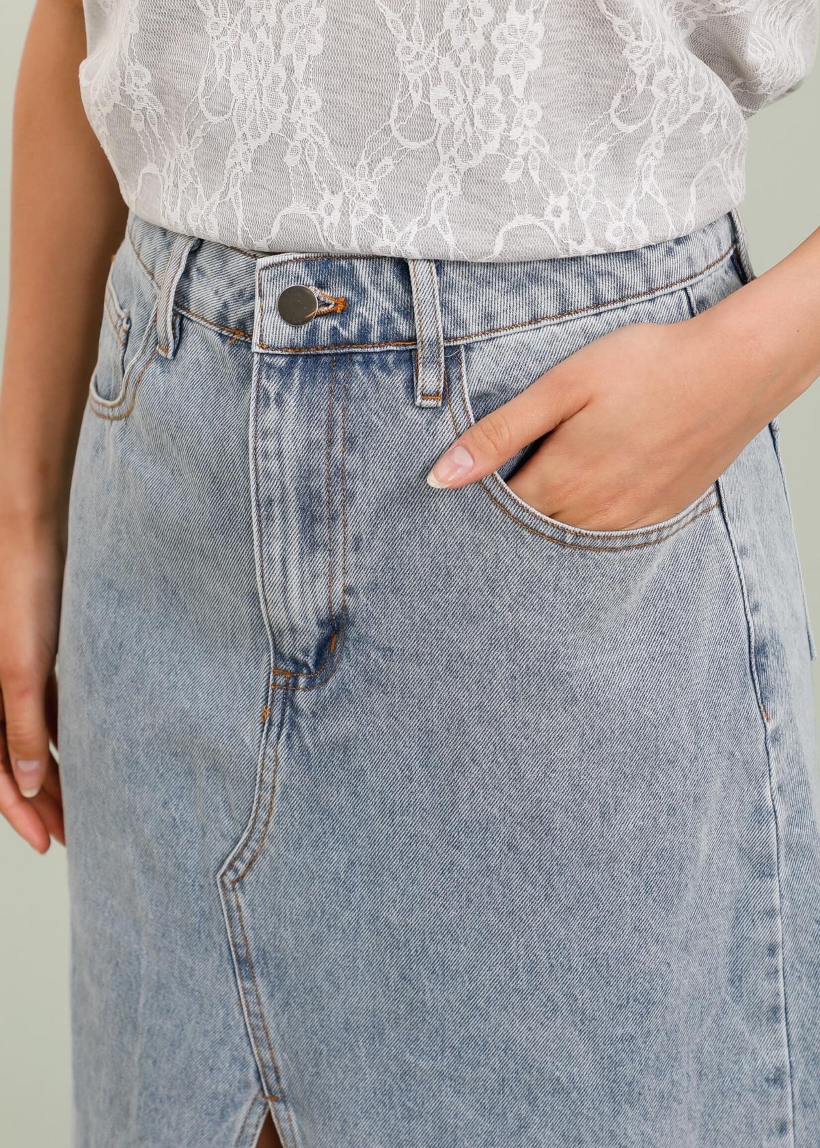 DENIM JANIE SKIRT