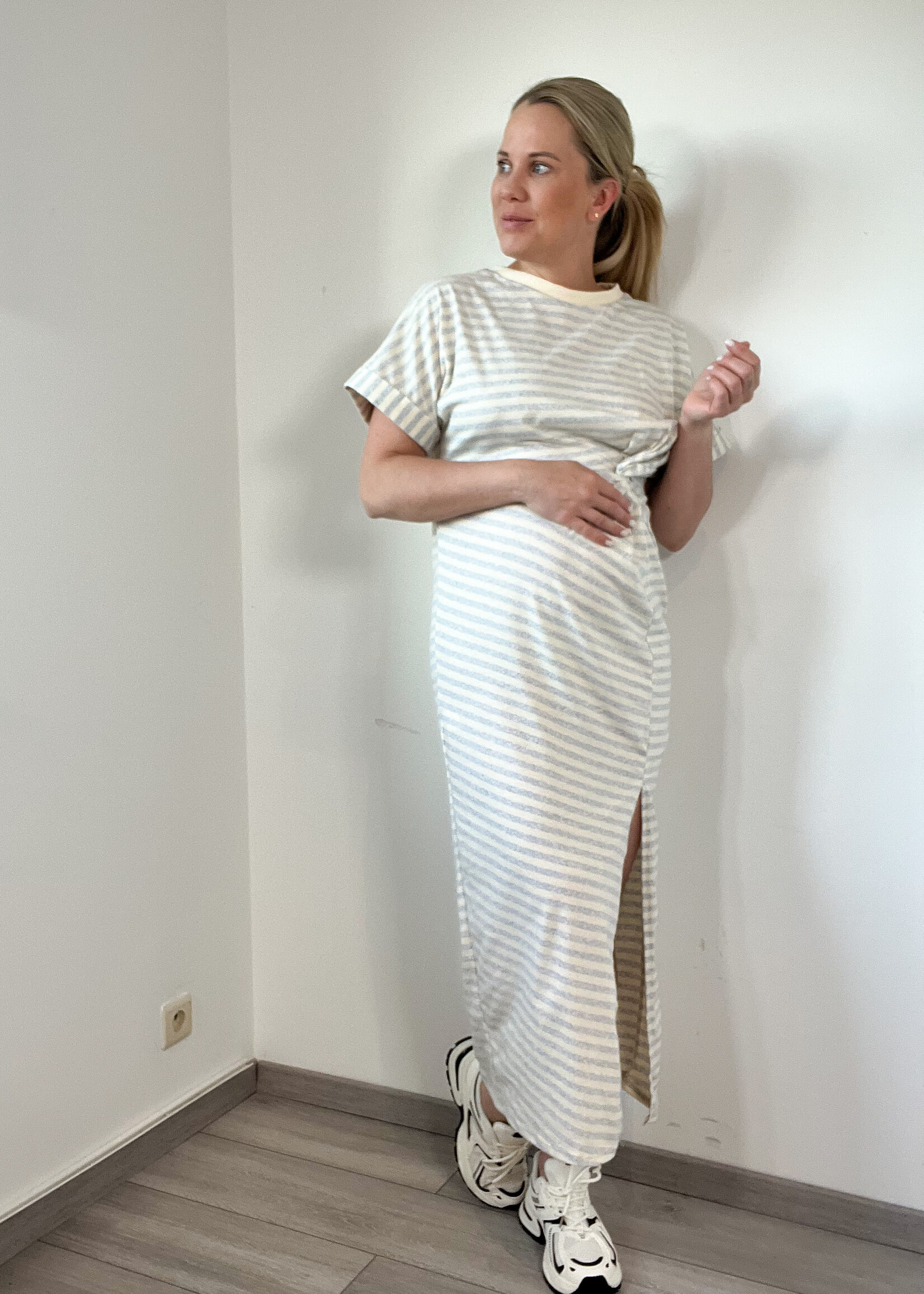 DEB DRESS GREY one size