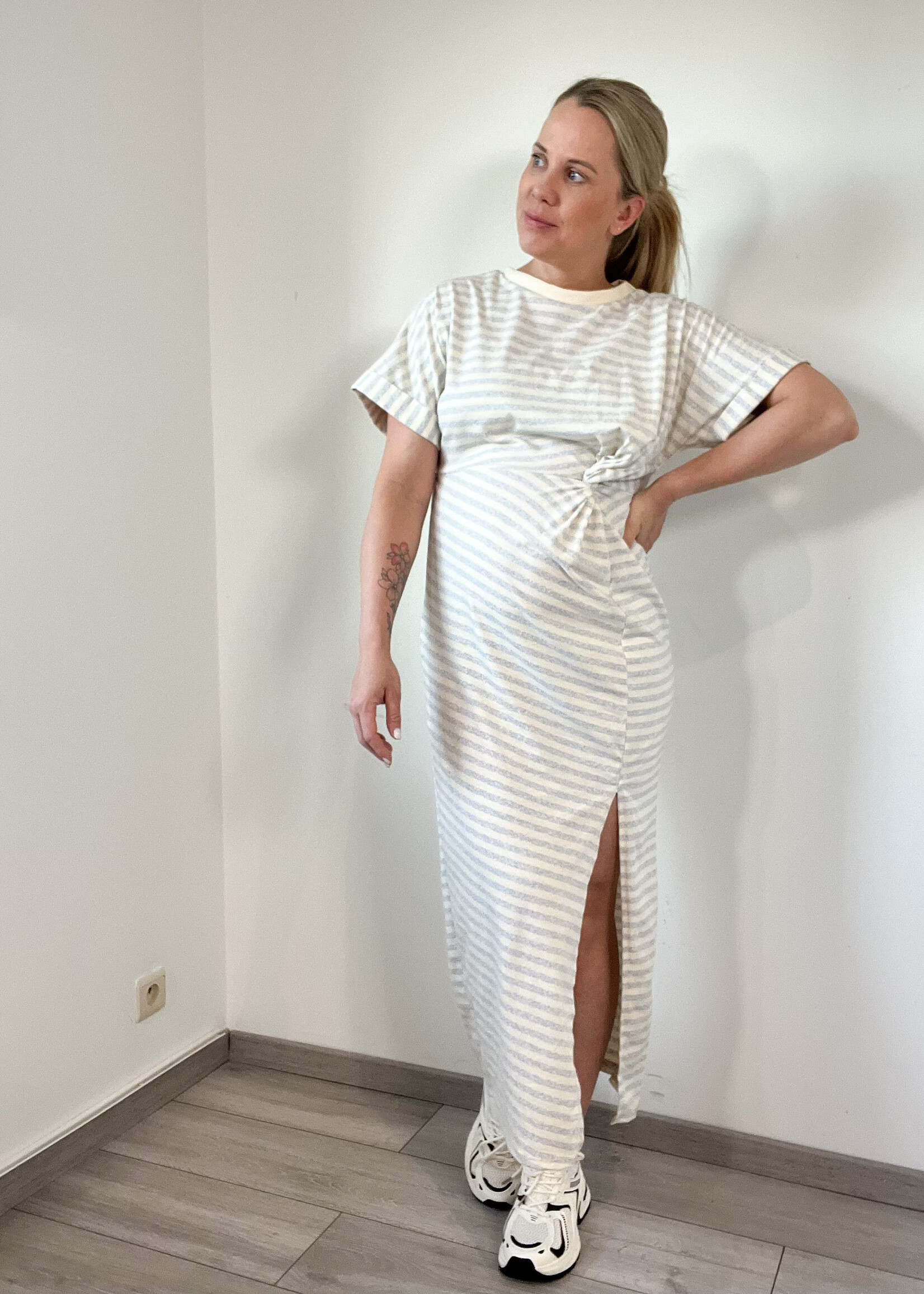 DEB DRESS GREY one size