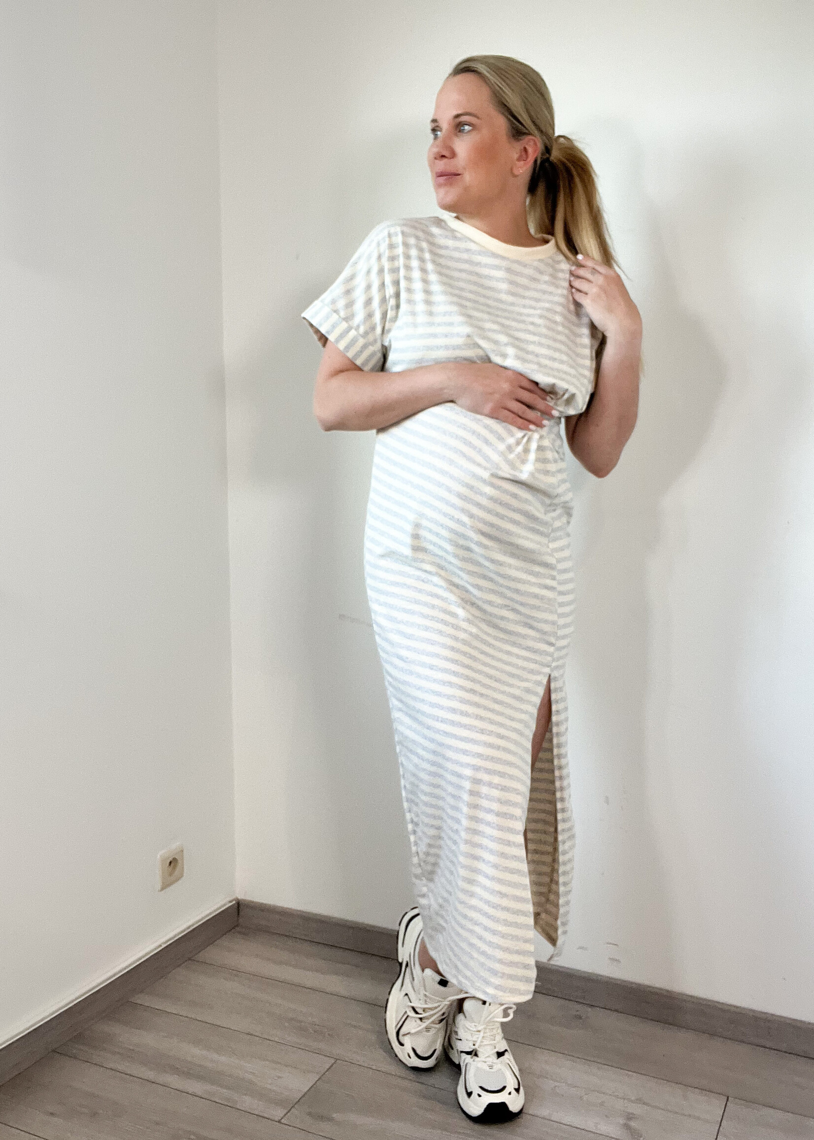 DEB DRESS GREY one size