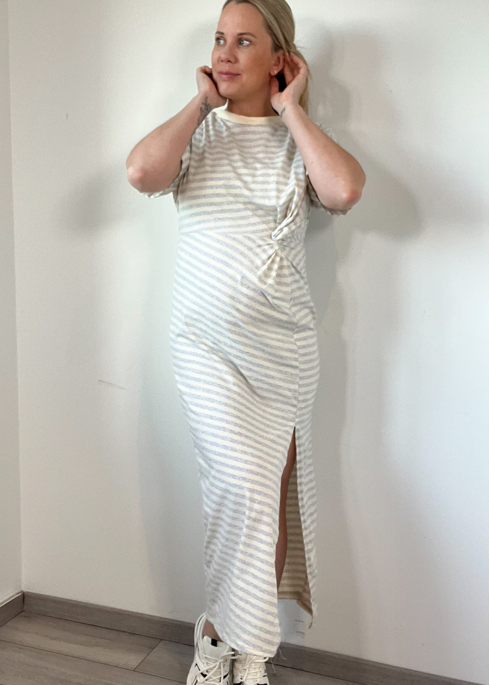 DEB DRESS GREY one size