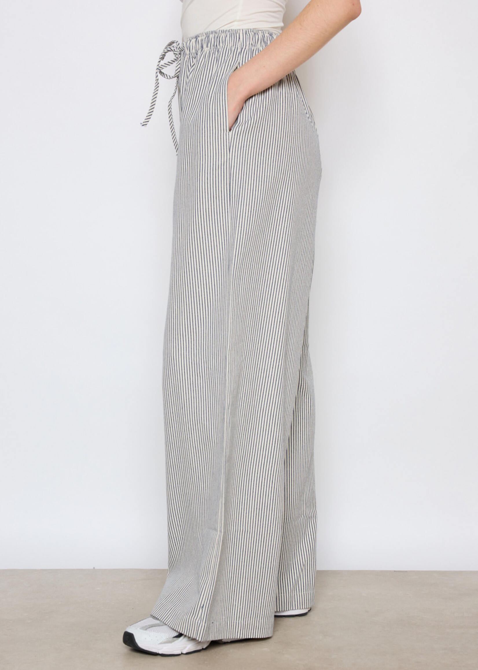 WIDE STRIPE PANTS One size