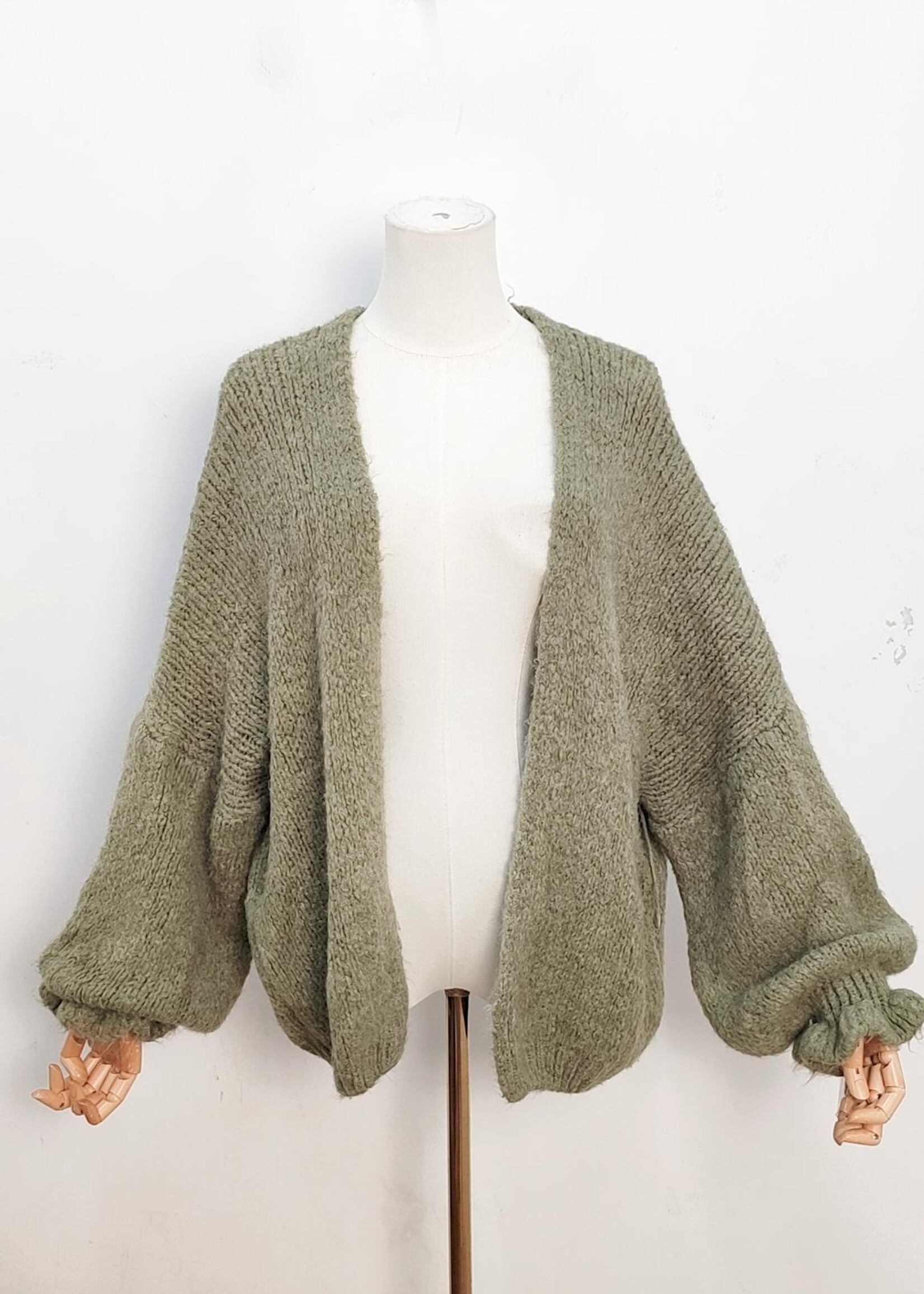 JILL CARDIGAN KAKI