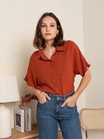 JADA TOP TERRACOTA one size