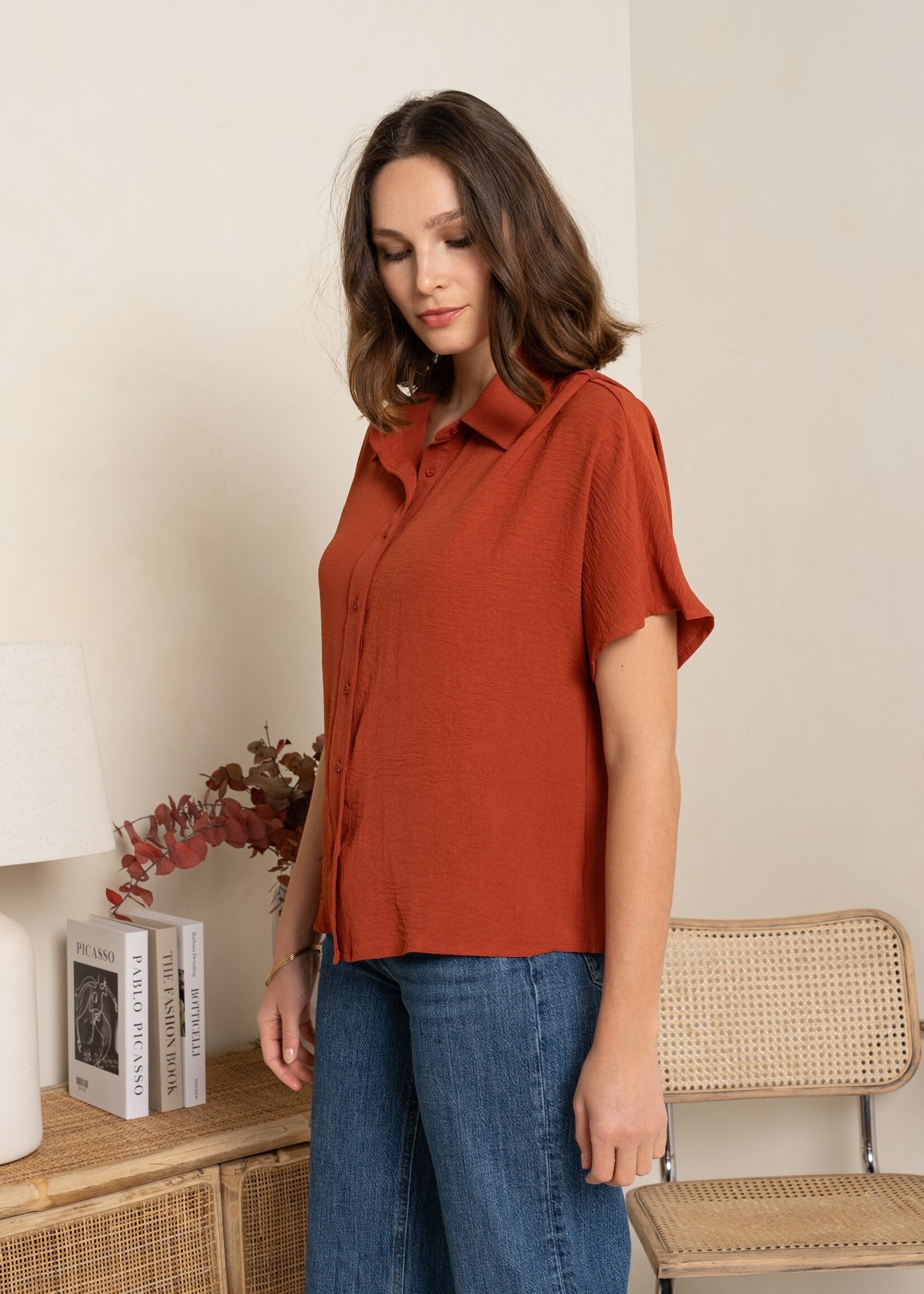 JADA TOP TERRACOTA one size