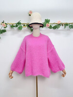 PINK MOHAIR KNIT one size