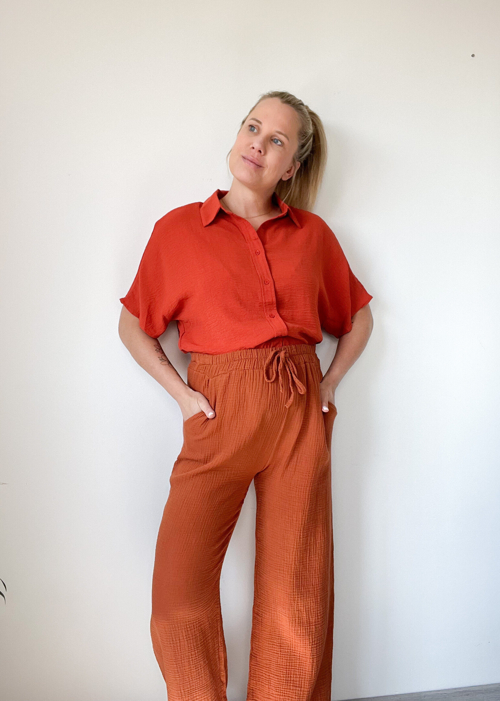 JADA TOP TERRACOTA one size