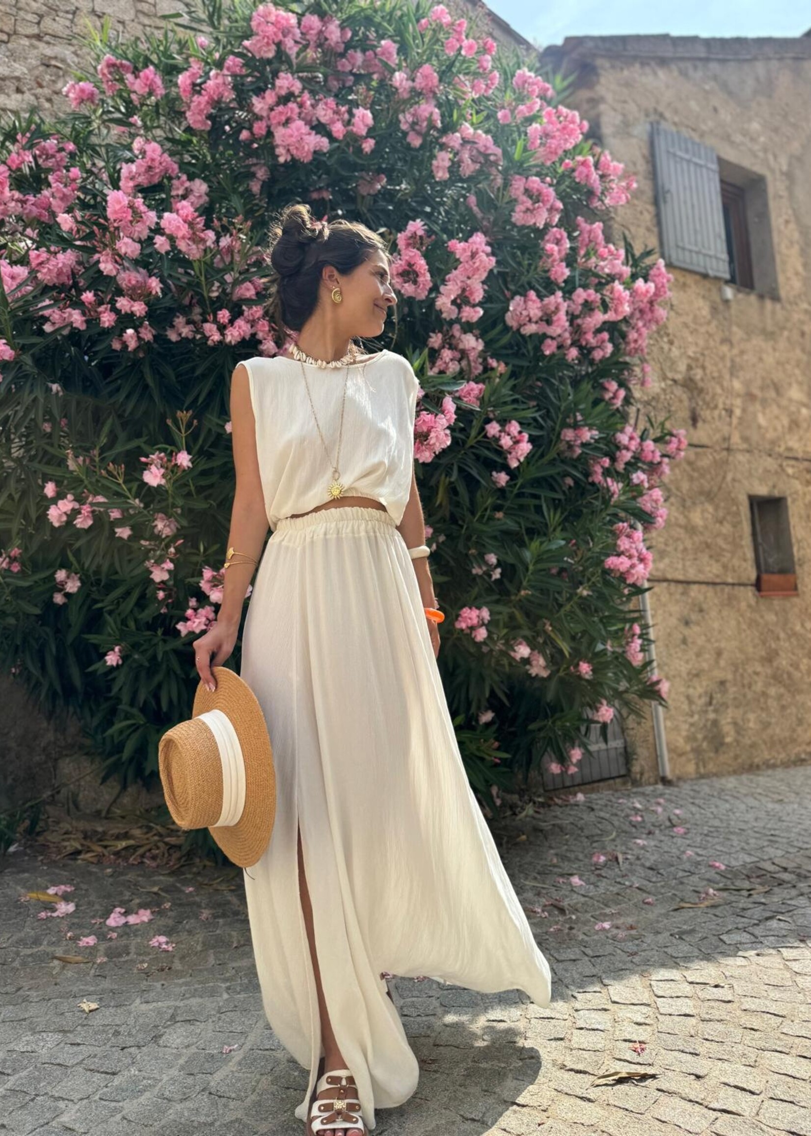 WHITE JULIE SET one size