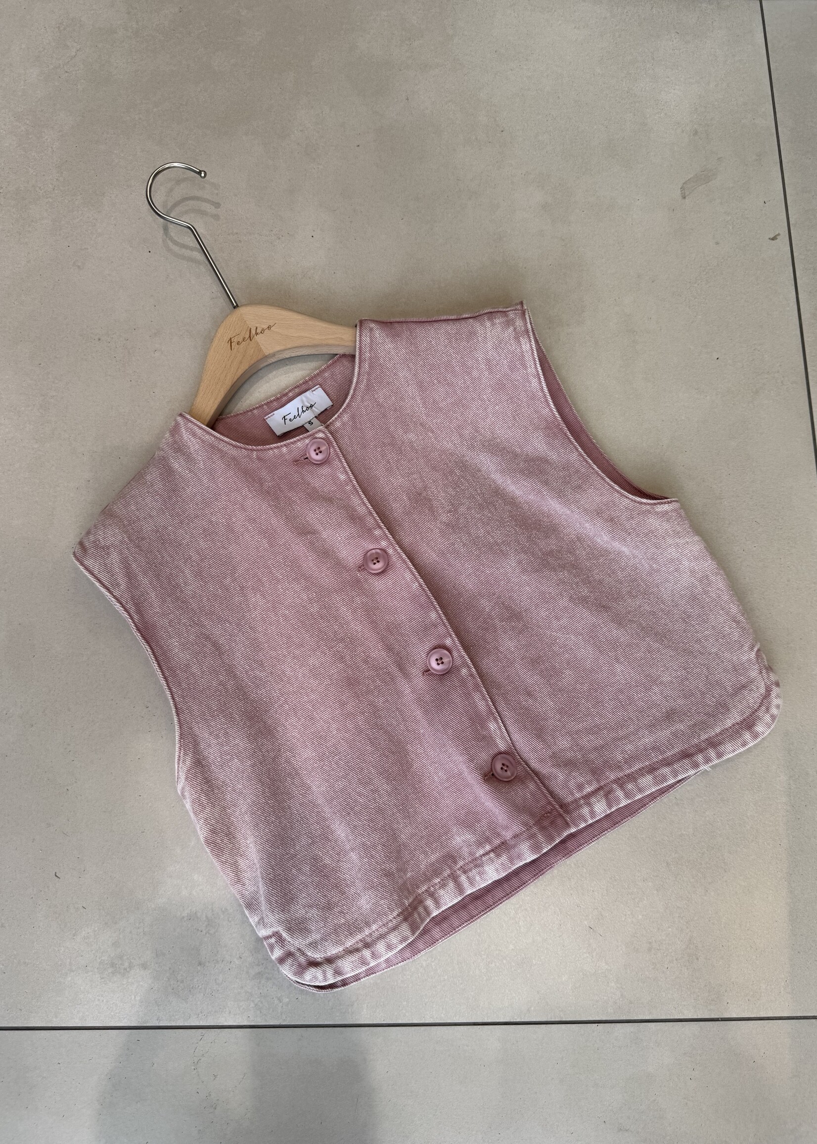 SOFT PINK GILET