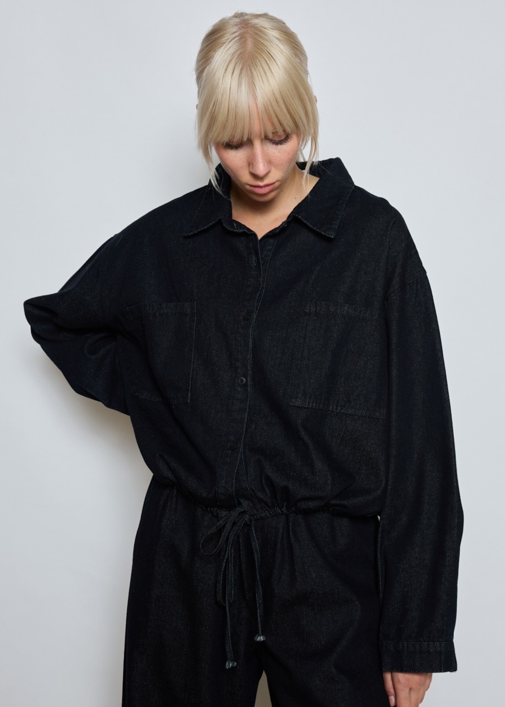 DARK DENIM TOP one size