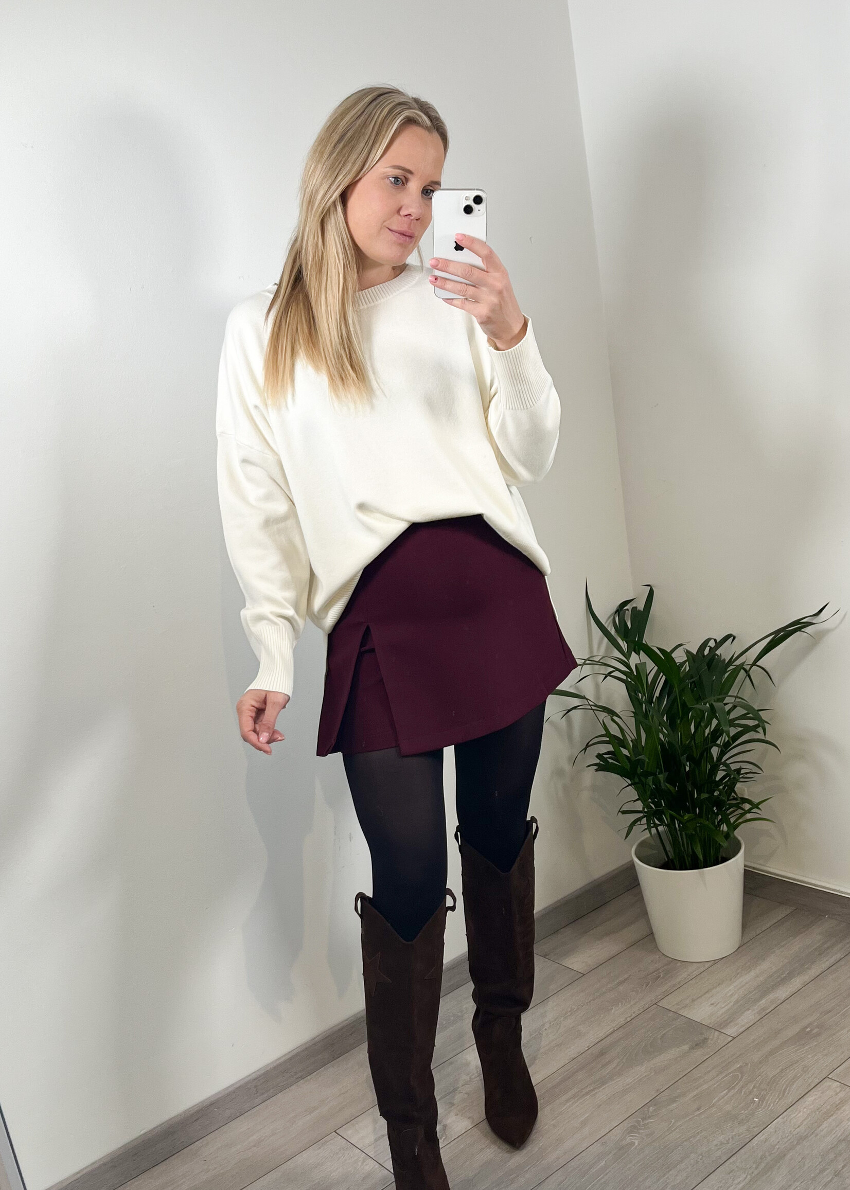 ECRU SARAH PULL one size