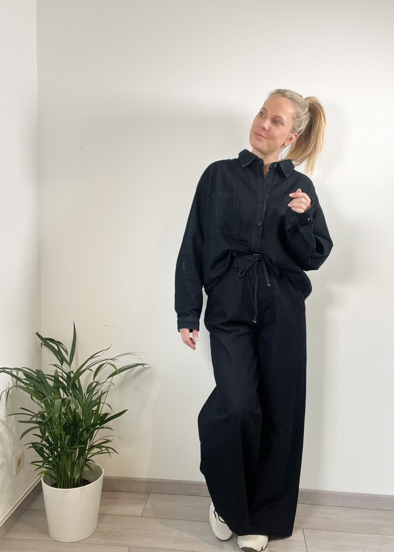 DARK DENIM TOP one size