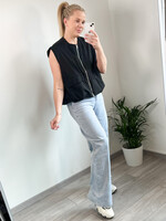 MILLIE BLACK JACKET TOP