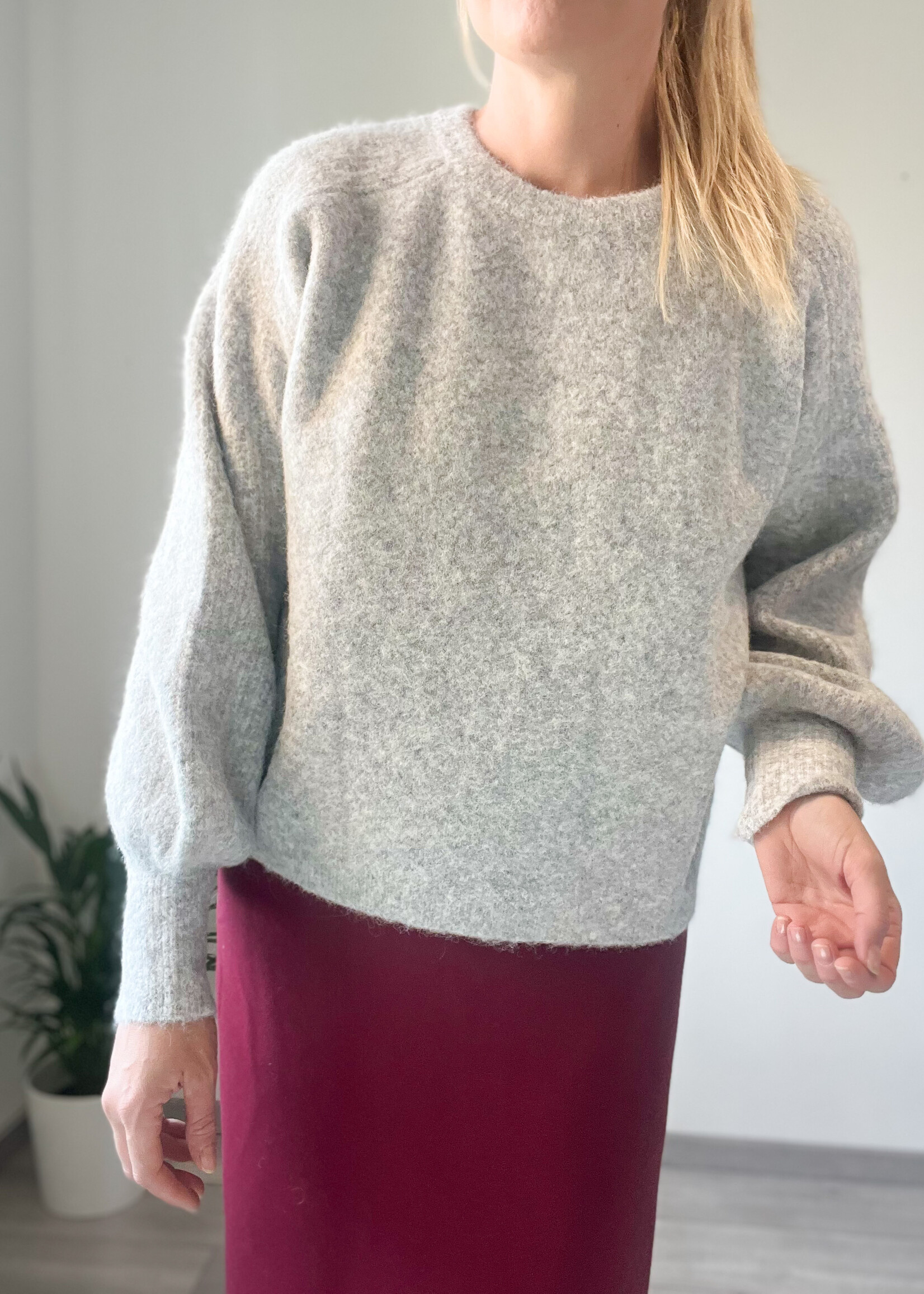 GREYTAUPE PAULIE KNIT one size