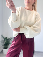 ECRU PAULIE KNIT one size