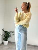 BINTA BUTTERYELLOW KNIT one size