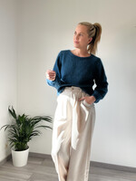 YANA PETROL KNIT one size