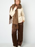 DARK BROWN SCARF