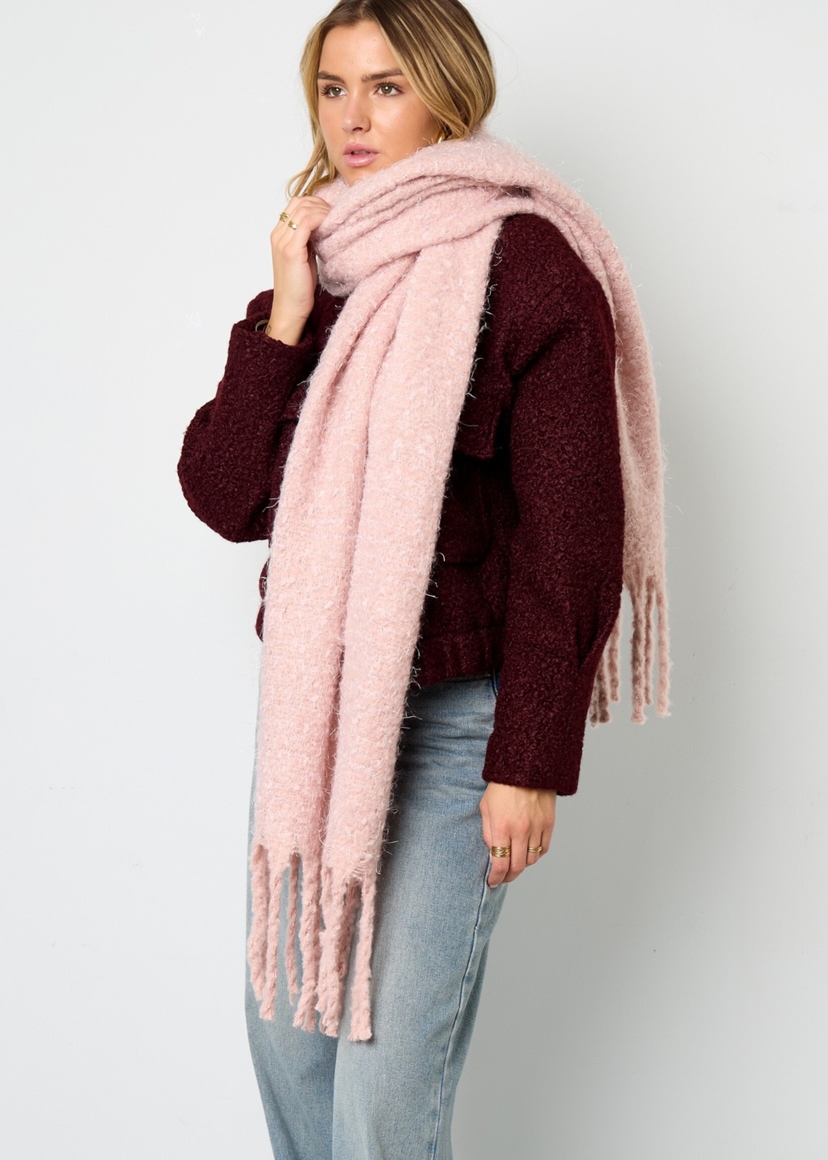 SOFT PINK SCARF