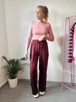 BASIC PINK TOP WITH FLEECE