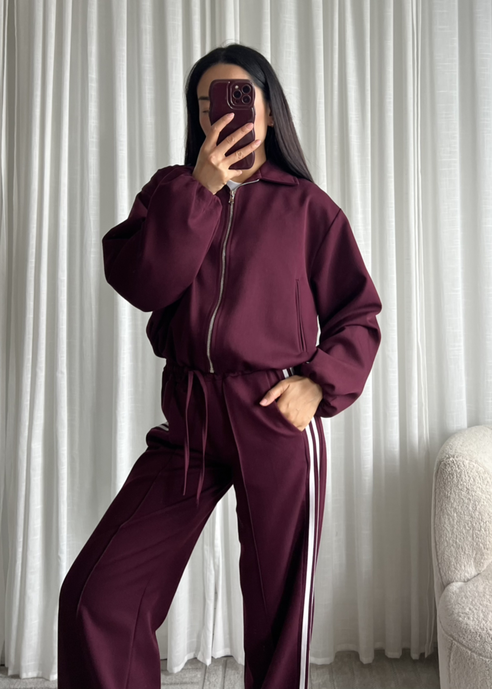 BURGUNDY BOMBER
