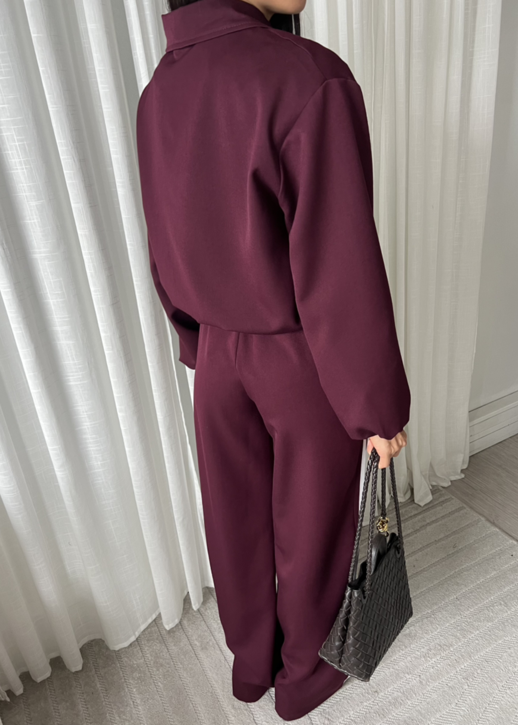 BURGUNDY BOMBER