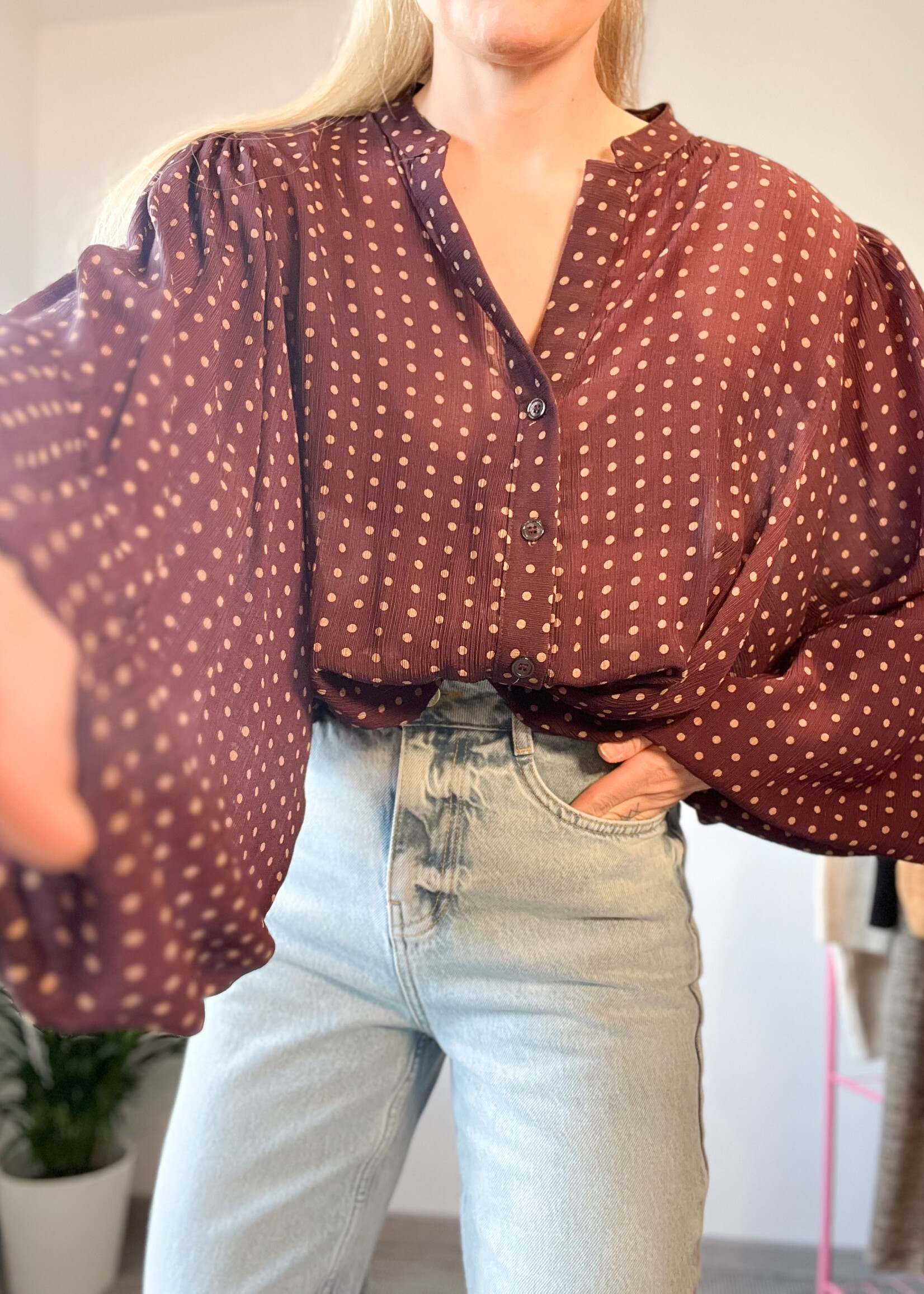SANDIE BLOUSE one size
