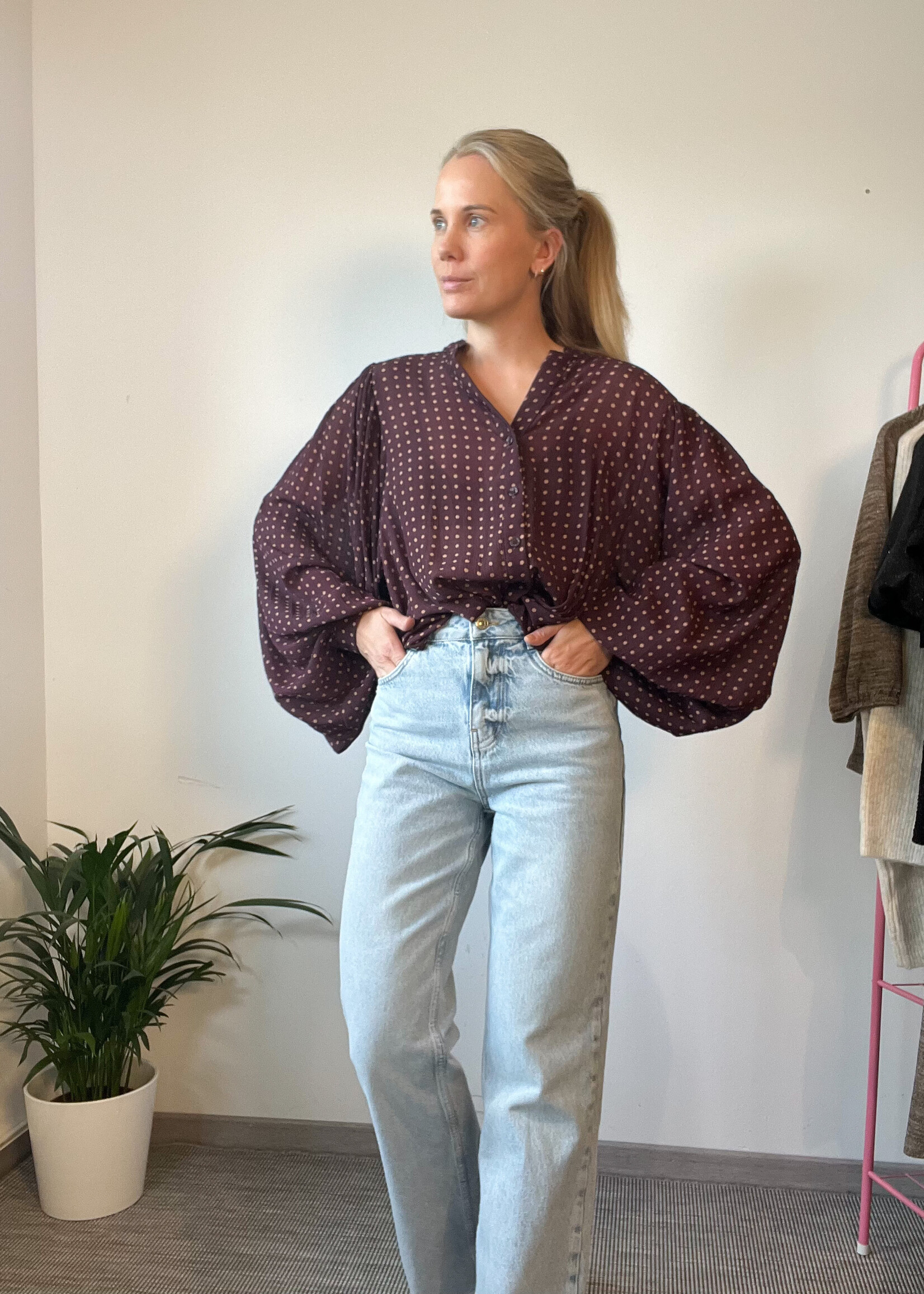 SANDIE BLOUSE one size