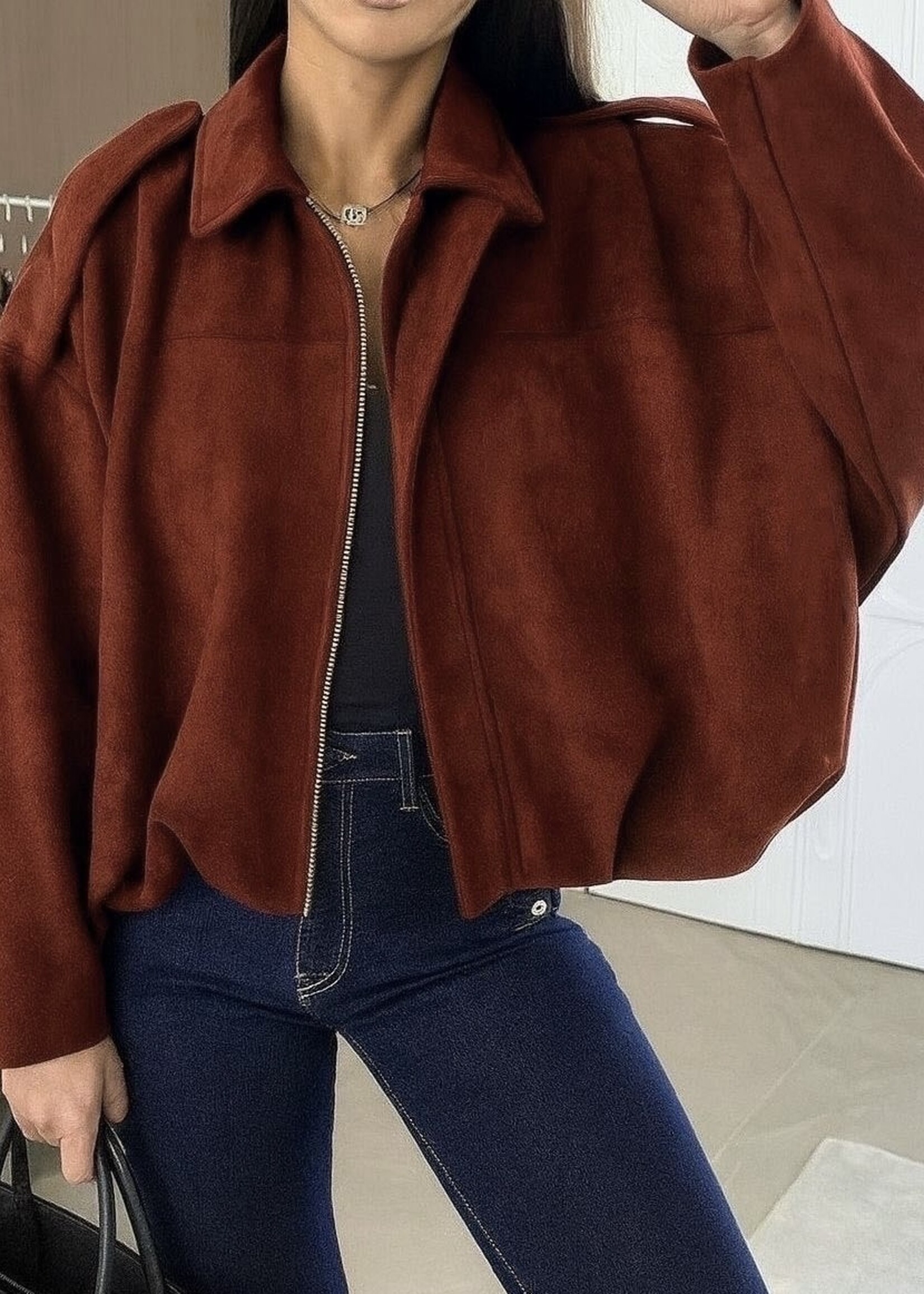 ESTEE JACKET ROUILLE one size